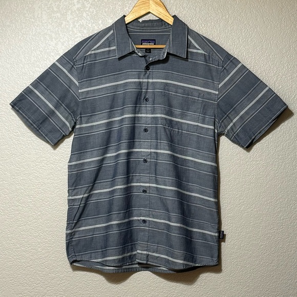 Patagonia Men’s Fezzman Shortsleeve Shirt Size M - Picture 5 of 10